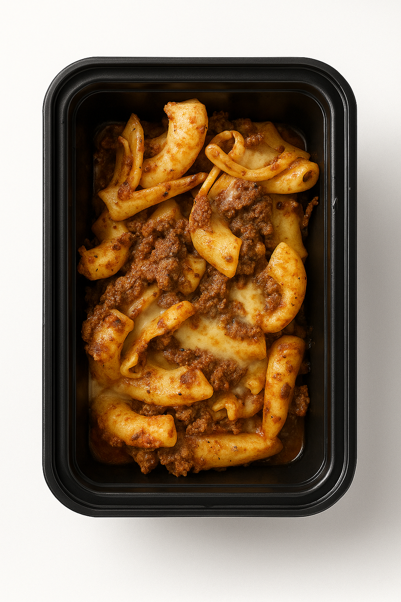 Baked Ziti Bolognese