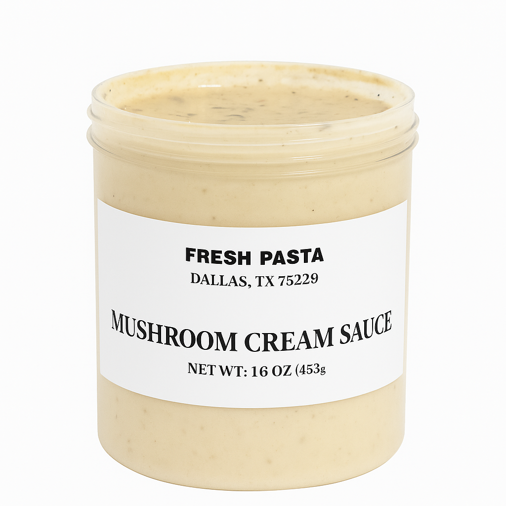 Mushroom Cream Sauce - 16 oz