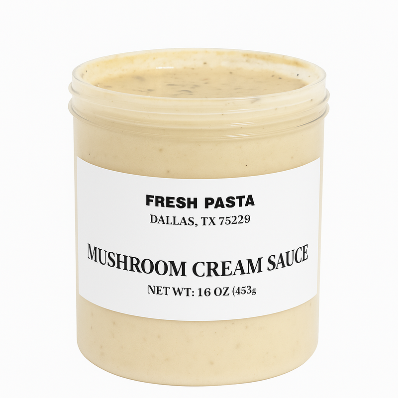 Mushroom Cream Sauce - 16 oz