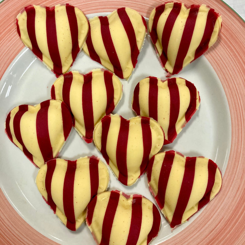 Striped Hearts